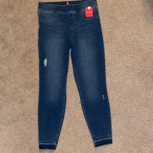 Spanx size medium petite jeans